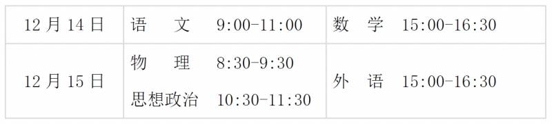 2024年冬季甘肃省普通高中学业水平合格性考试温馨提示