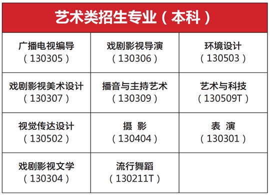 沈阳城市学院2025年艺术类招生简章